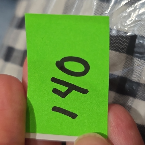 J. Crew Black Blue Gingham Plaid Floral Embroidered Square Neck Tunic Top Large - Picture 14 of 14